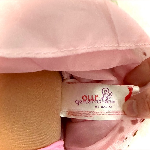 Our Generations Doll “Millie”  In Pink Sequins Dress & Fur Coat - Picture 13 of 15